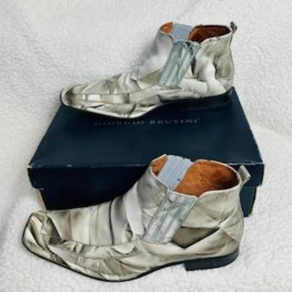 Giorgio Brutini Men’s Leather Square Toe Boots - Picture 5 of 10